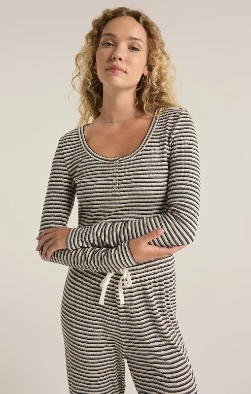 Constance Stripe Top Sharp Women's Italian