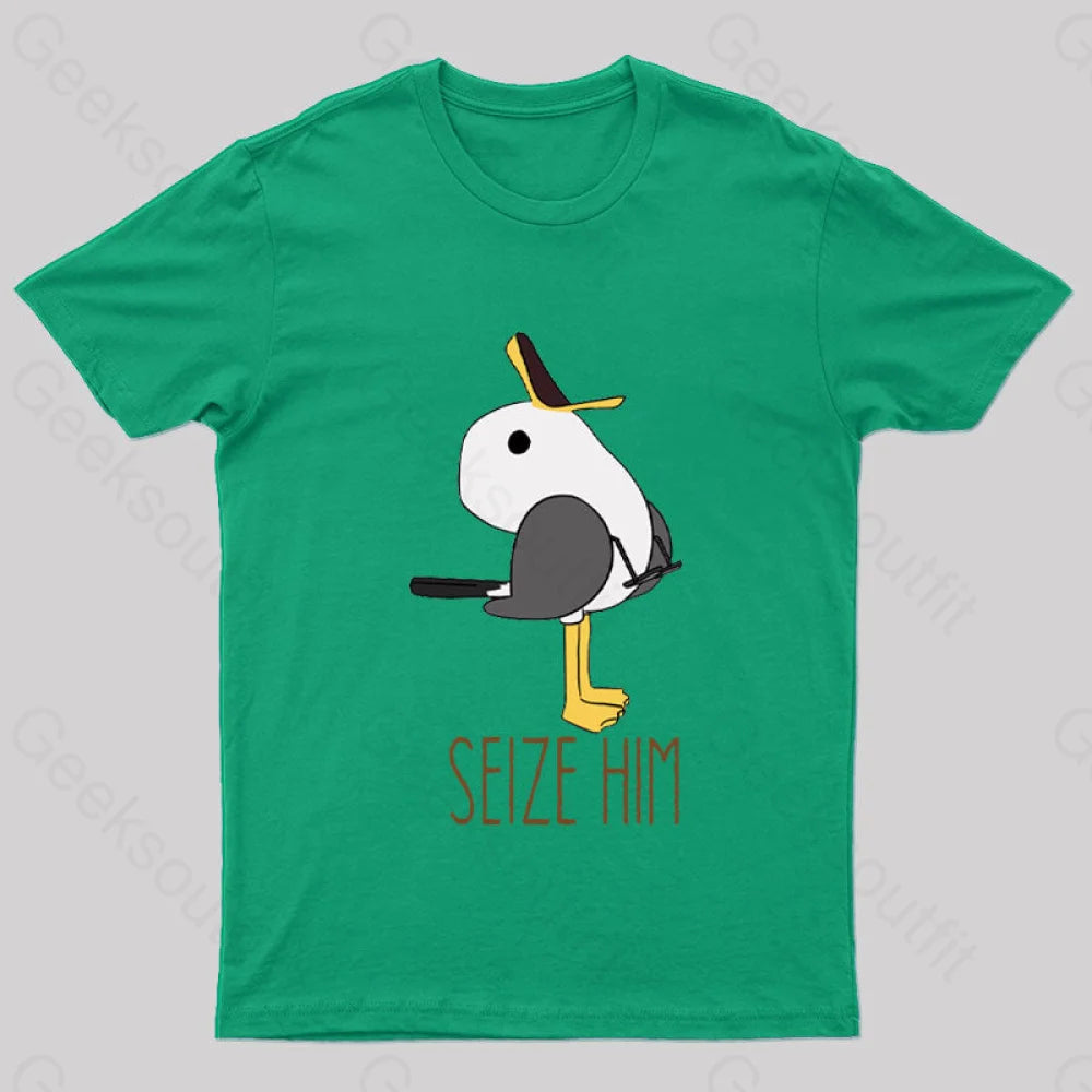 Seize Him Geek T-Shirt Cozy Women's Winter