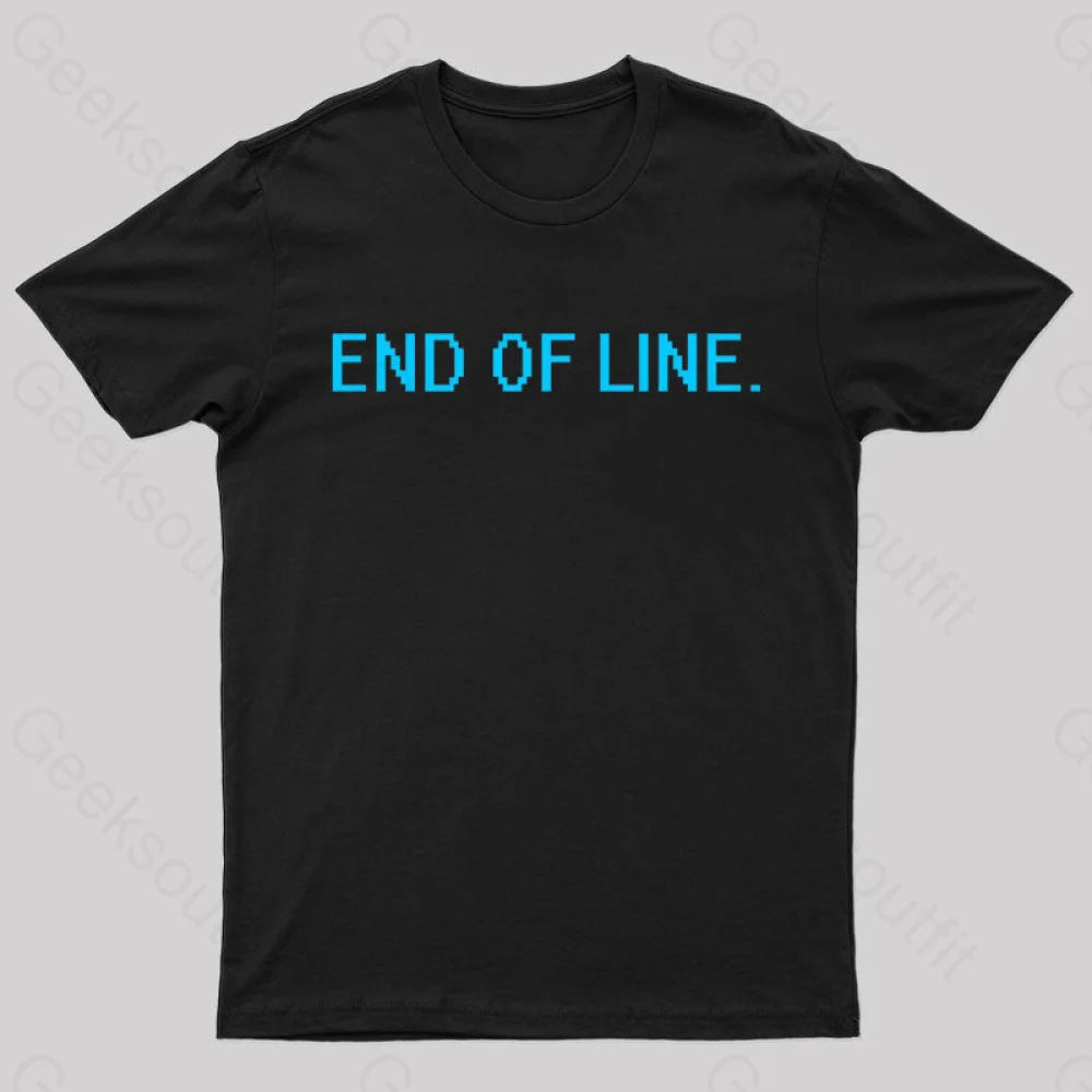 End Of Line Nerd T-Shirt Edgy Women's Punk
