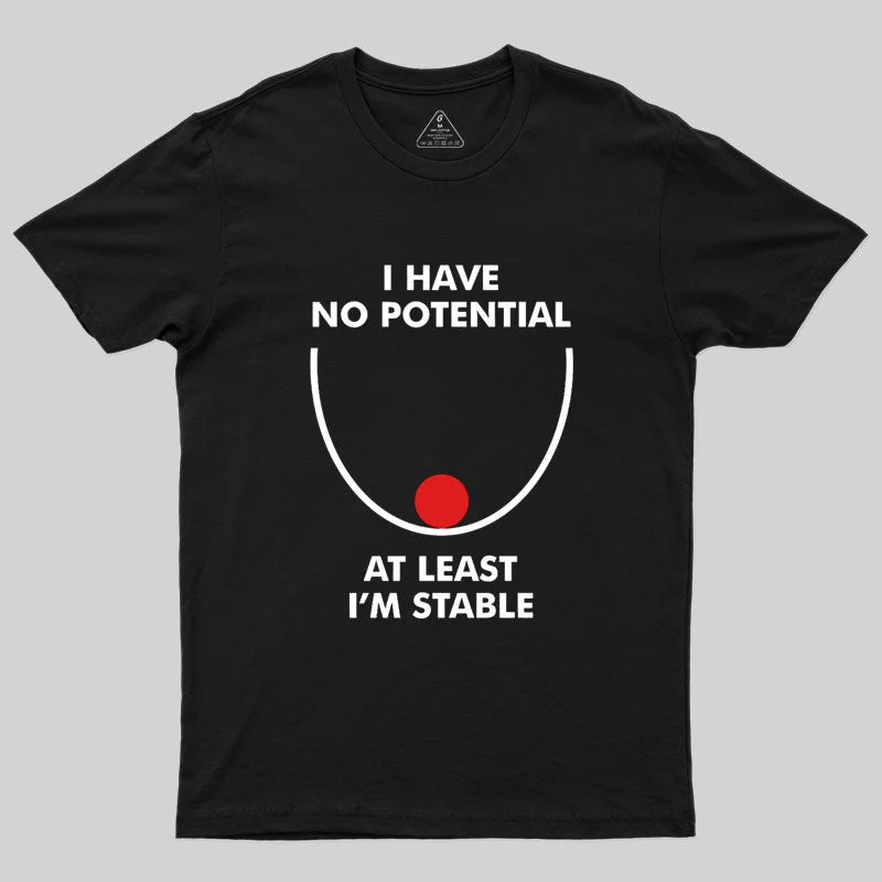 I Have No Potential Geek T-Shirt Refined Women's 