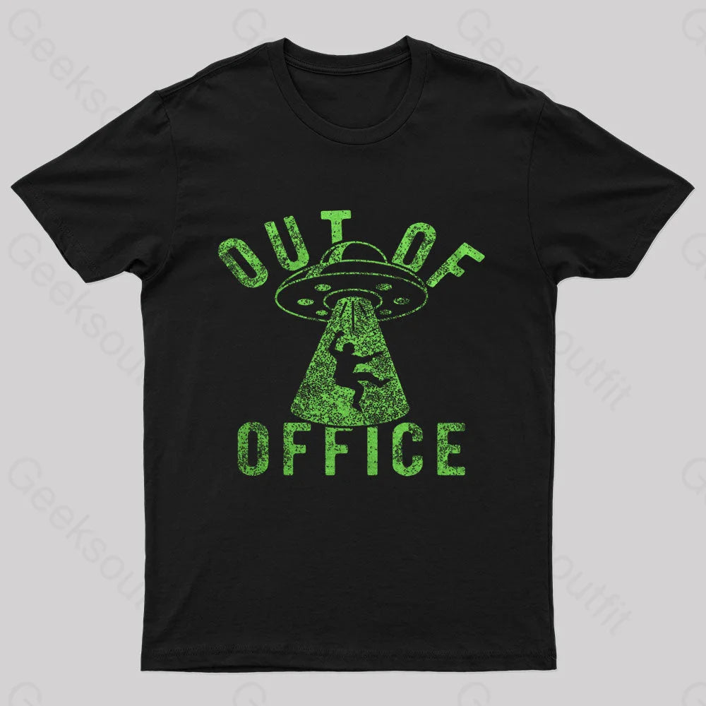 Out Of Office Geek T-Shirt Unique Women's Upcycled