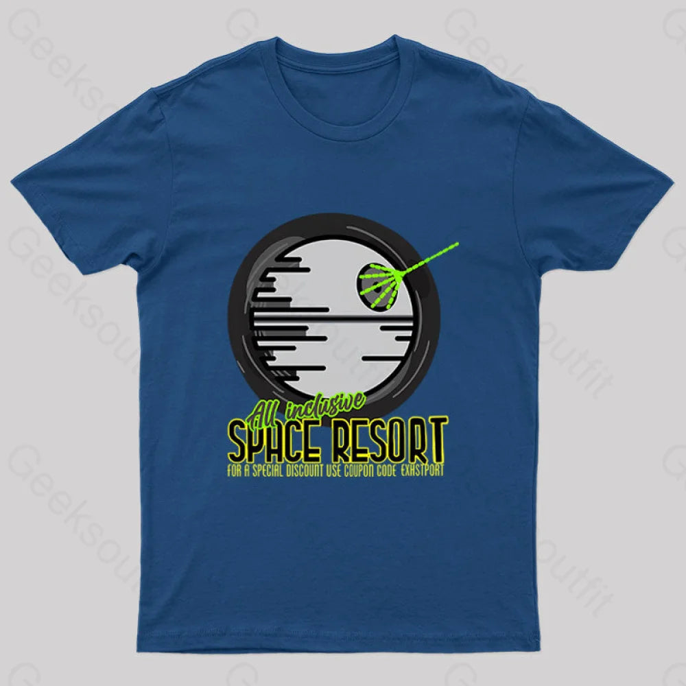Space Resort Nerd T-Shirt Classic Women's Pin - striped