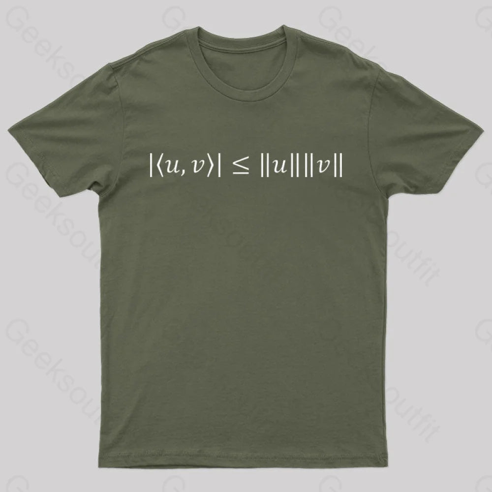 Cauchy Schwarz Inequality Nerd T-Shirt Refined Women's Velvet