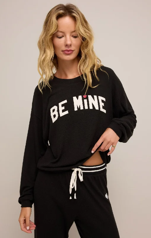 Be Mine Long Sleeve Top Traditional Women's Wool