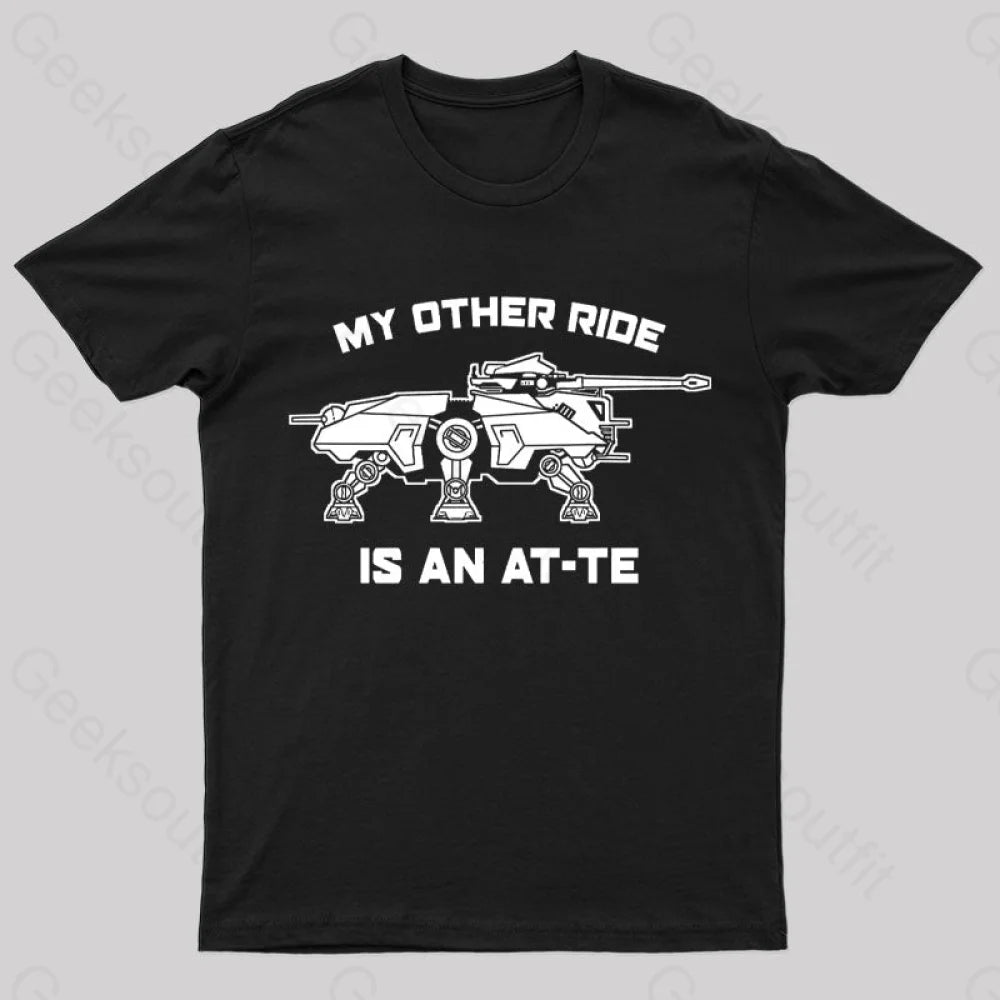 My Other Ride Is An Imperial Walker Geek T-Shirt Trendy Women's Oversized