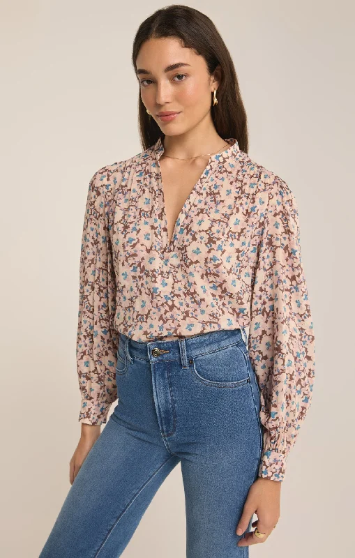 Esme La Paz Floral Blouse Compression