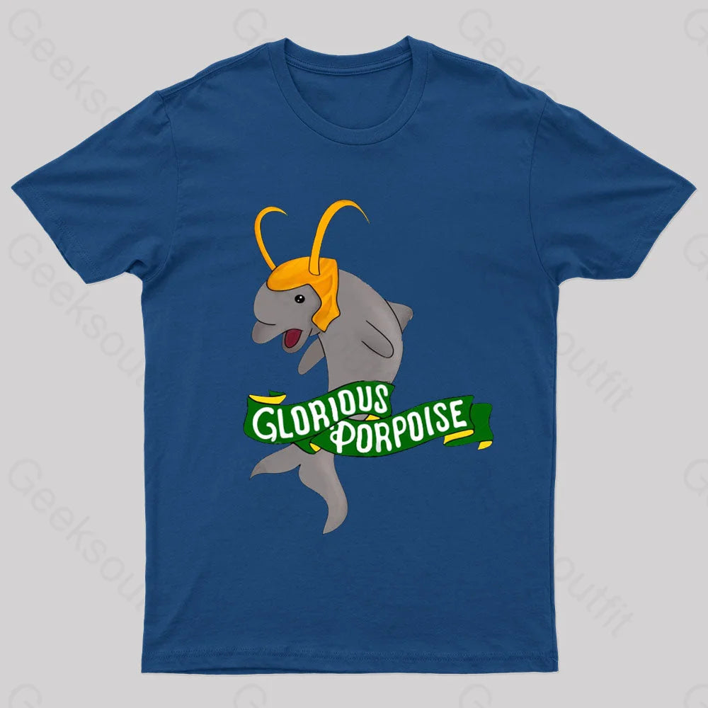 Glorious Porpoise Nerd T-Shirt Vacation