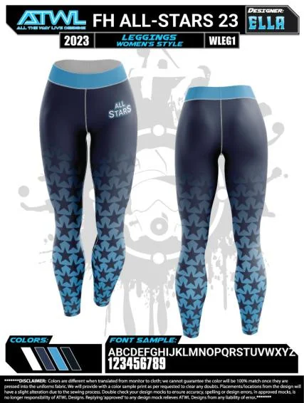Fishhawk All Stars Womens/Girls Leggings Laid - back Women's Vibe