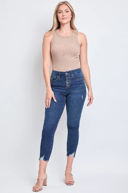 Women's Sustainable Curvy Fit Tummy Control Jean Sophisticated Women's Tailored