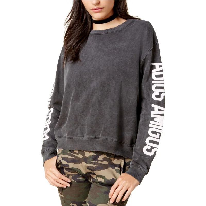 Kid Dangerous Womens Adios Amigos Sweatshirt Youthful Women's Anime - inspired