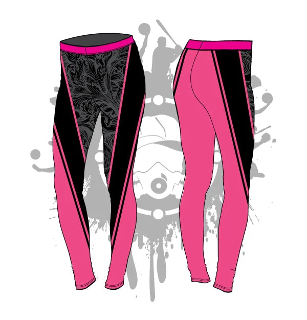 Stay Strong Womens Full Length Leggings Cancer Awareness Stylish Women's Tropical 