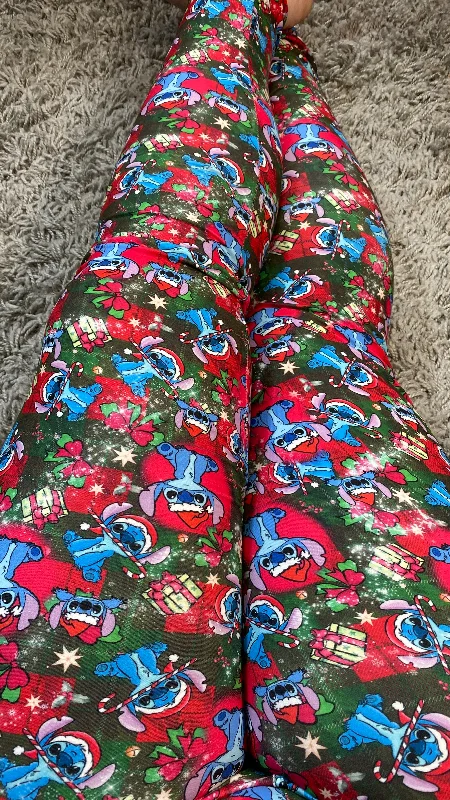 Christmas Monster Leggings Confident Women's Power