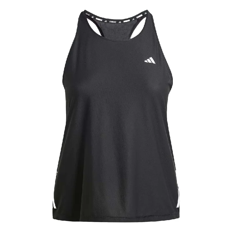 adidas - Women's Own The Run Running Tank Top (Plus Size) (HT6138) Unique Women's Upcycled