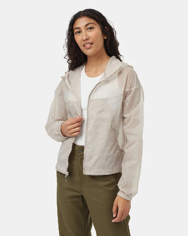 Breeze Nylon Jacket Elegant Women's 