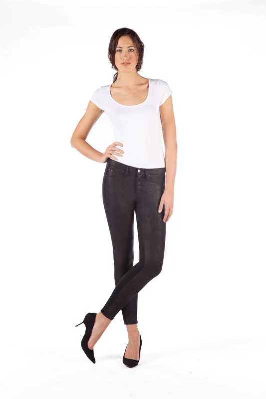1452BK (Ponte Suede) Dapper Women's 1920S
