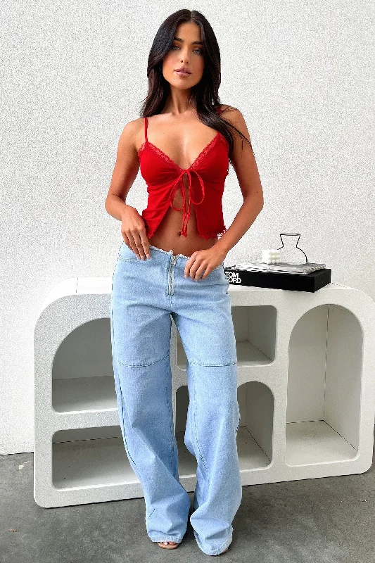 Elijah Jeans - Blue Modern Women's 