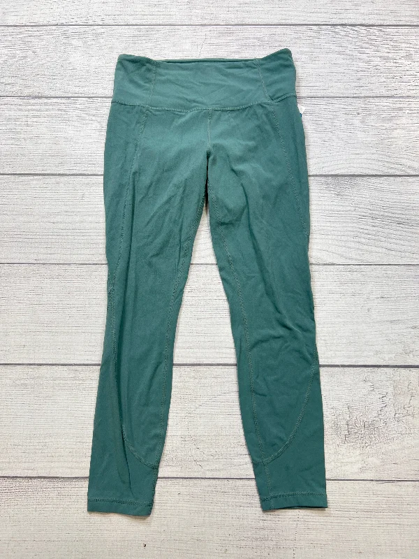 Athletic Leggings By Athleta In Green, Size: M Relaxed Women's 