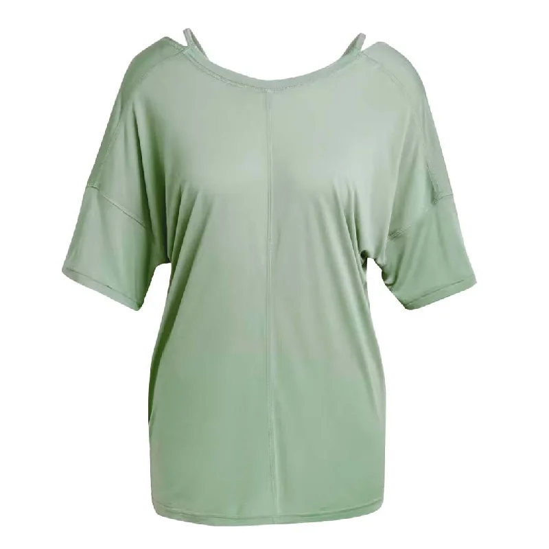 adidas - Women's Yoga Studio Oversized T-Shirt (HR5078) Sustainable Organic