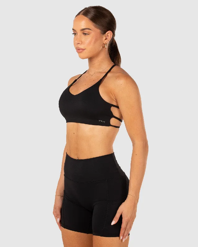 UNIT Ladies Flow Strap Sports Bra Traditional Women's 