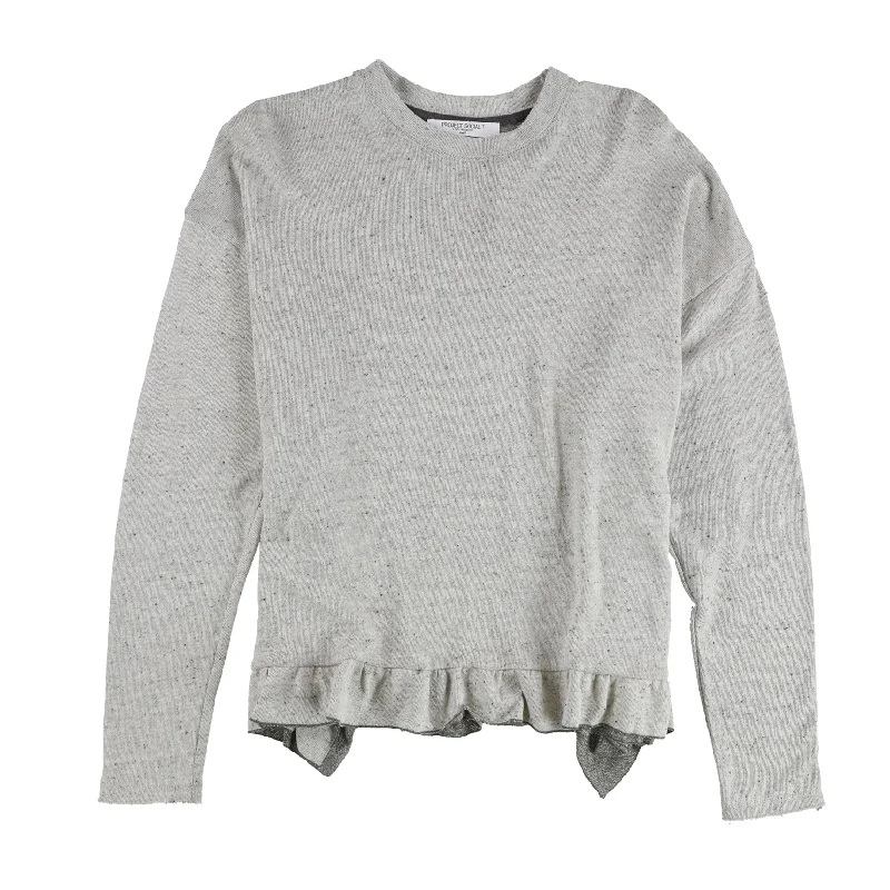 Project Social T Womens Ruffle Sweatshirt, Grey, Small Vintage Women's 1970S 