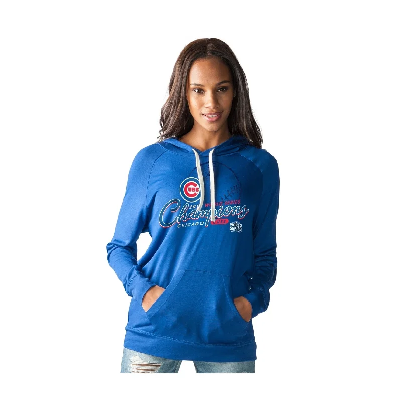 Touch Womens Cubs 2016 World Series Champs Hoodie Sweatshirt Feminine Women's Style 