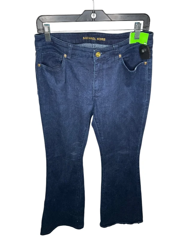 Jeans Boot Cut By Michael Kors In Blue Denim, Size: 6 Casual Women's Japanese 