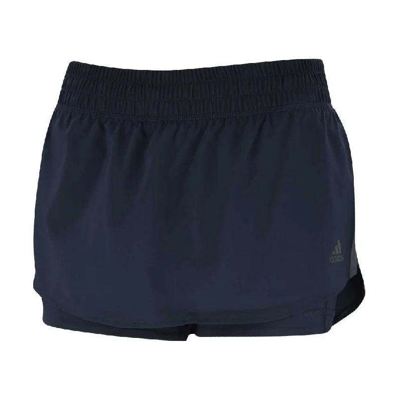 adidas - Women's Run Icons 3-Stripes Running Shorts (HK9084) Sophisticated Women's Tailored