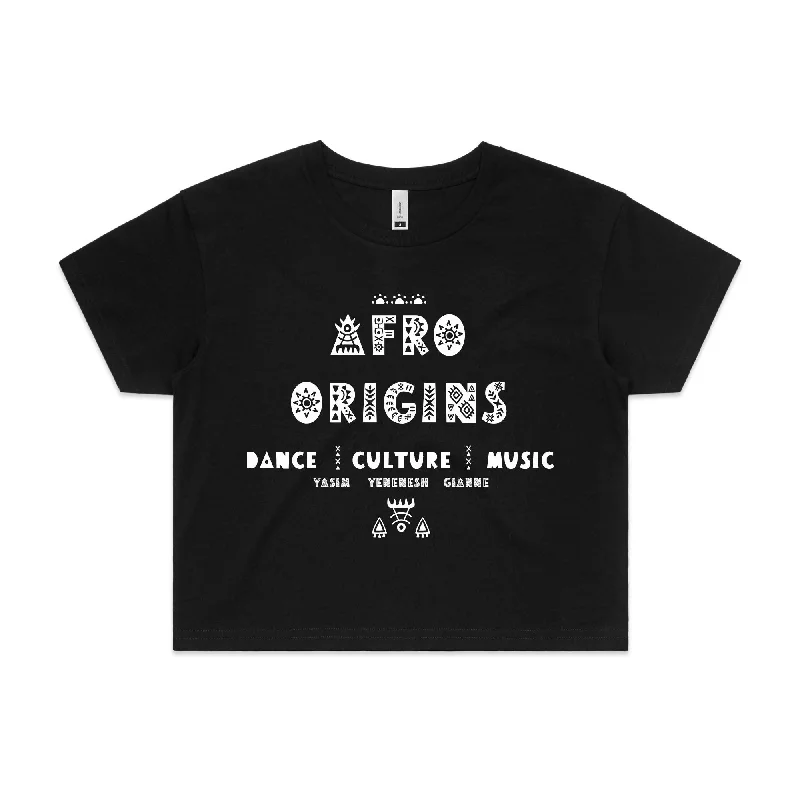 Afro Origins Cropped Tee Street