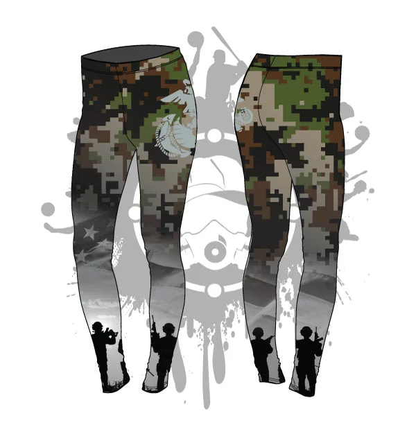 Armed Forces (Marines) Womens Leggings Street