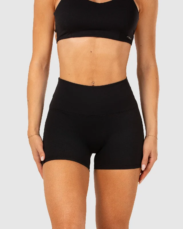 UNIT Ladies Flow Mini Activewear Shorts Classic Women's Pin - striped