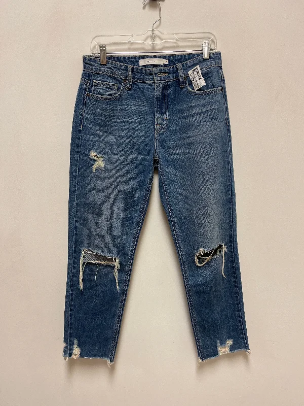 Jeans Straight By Clothes Mentor In Blue Denim, Size: 2 Cashmere