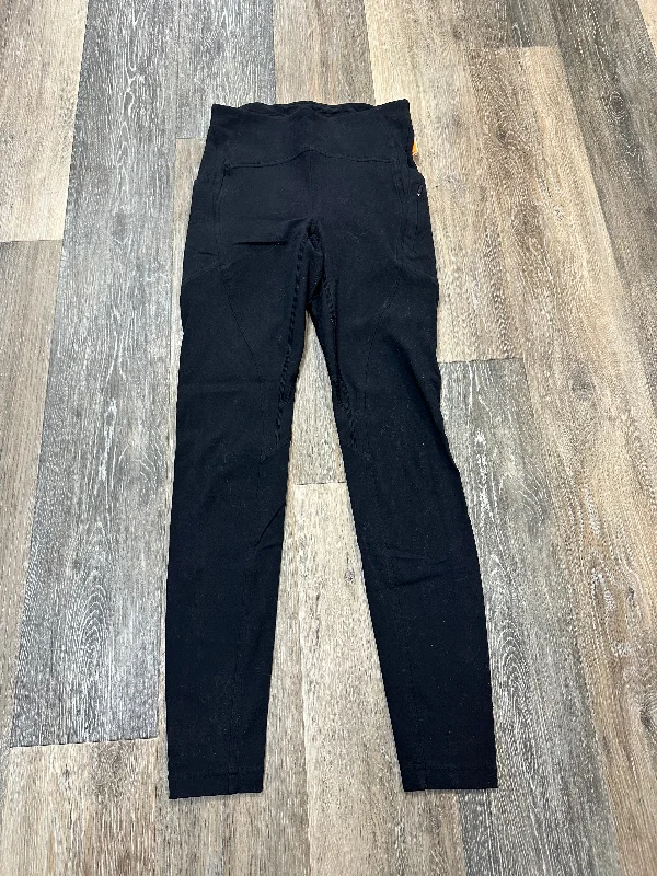 Athletic Leggings By Lululemon In Black, Size: 4 Refined Women's Classic 