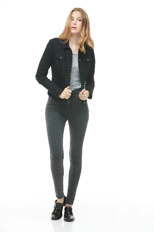SWV031 (Black jean jacket only) Refined Women's 