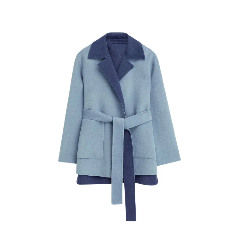 JOSEPH ARNOLD REVERSIBLE DOUBLE FACE CASHMERE COAT Practical Women's Multi - 
