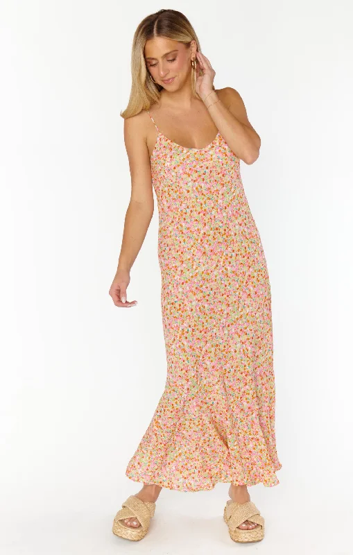 Uptown Slip Dress ~ Beachy Blossom Women