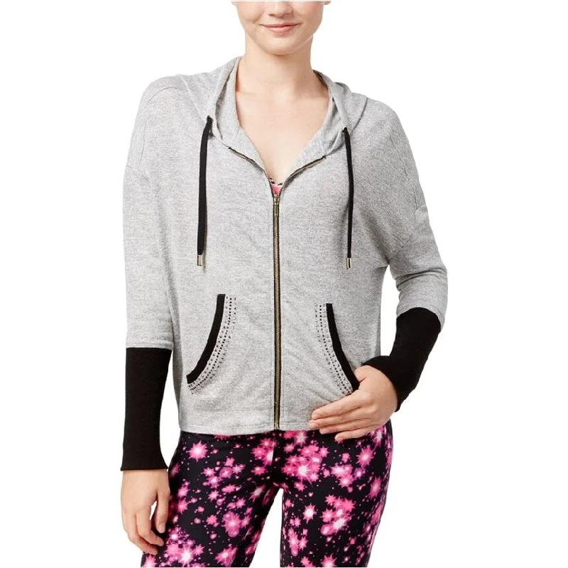 Material Girl Womens Active Embellished Hoodie Sweatshirt Sophisticated Women's Tailored Material Girl Womens Active Embellished Hoodie Sweatshirt Sophisticated Women's Tailored