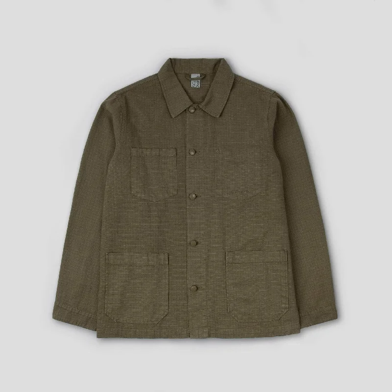 Ripstop Chore Jacket Olive Hip Women's Urban