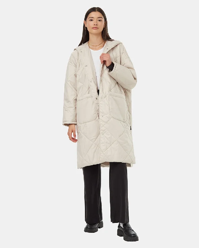 Cloud Shell Quilted Hooded Jacket Confident Women's Power