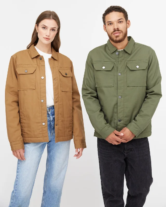 Treeline Canvas Unisex Jacket Modern Women's 