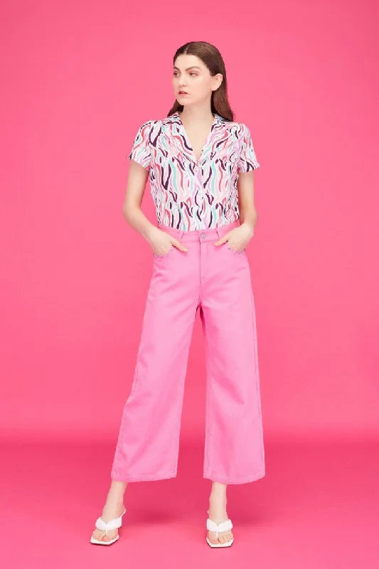 Minueto Gabriella Jeans Geometric