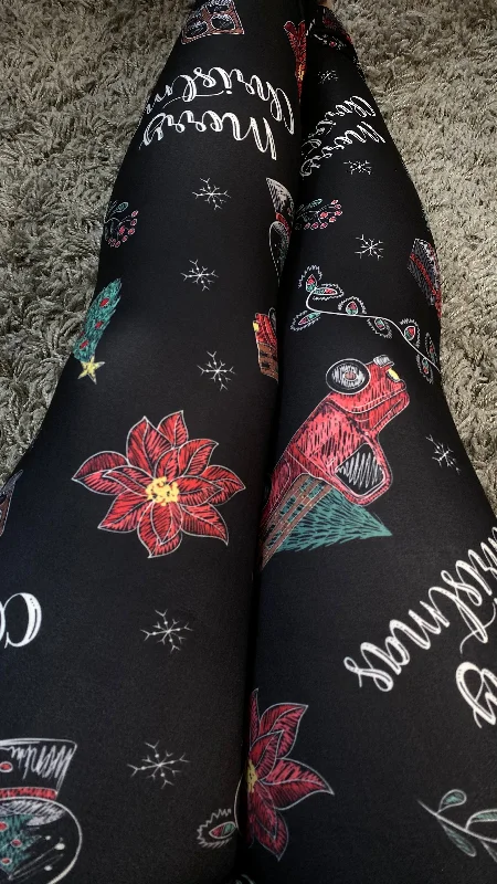 Snow Globe Leggings Hip Women's Urban