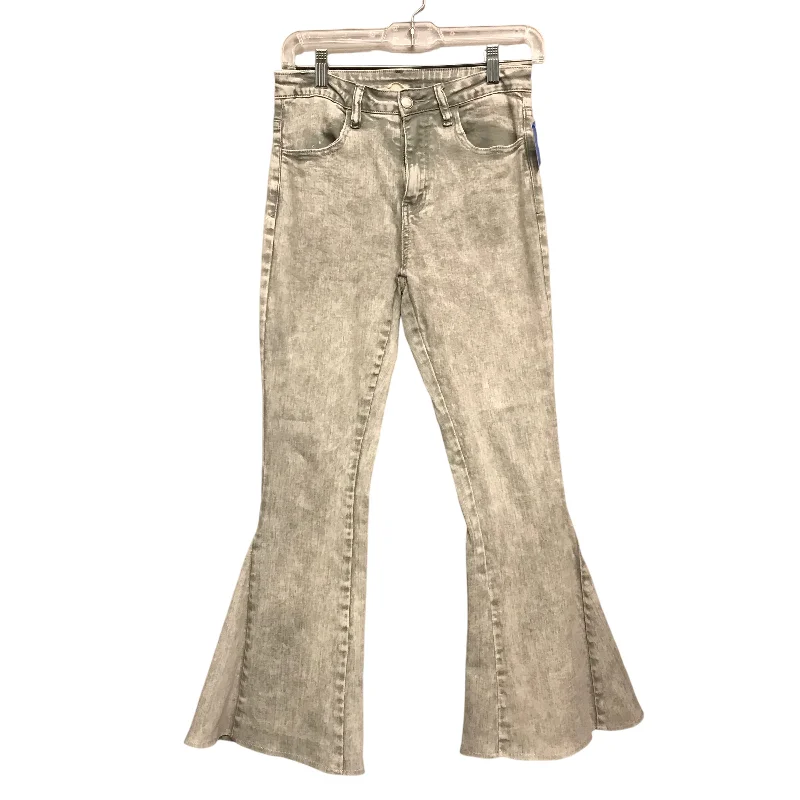 Jeans Flared By Altard State In Grey Denim, Size:4 Hip Women's Retro