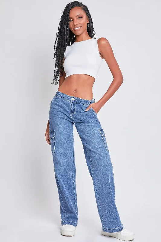 Women's Straight Leg Cargo Skater Jeans Earthy Women's 