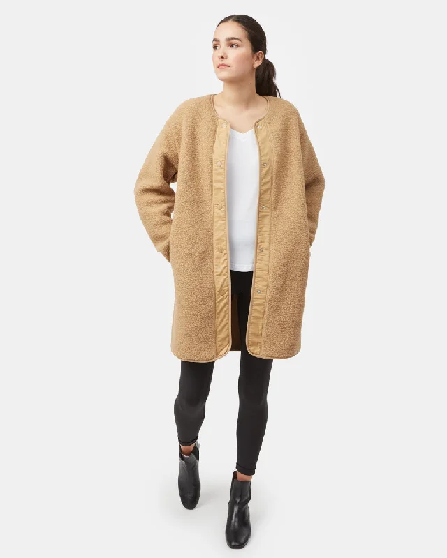Ecoloft Longline Jacket Sustainable Organic
