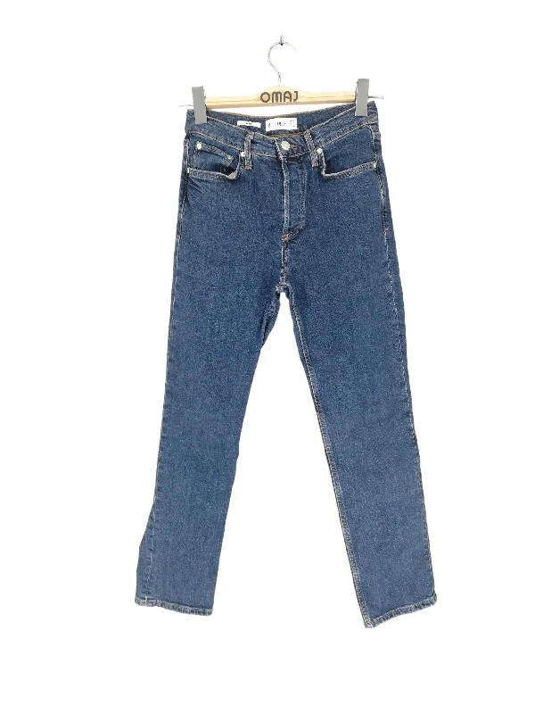 Jean droit Mango Traditional Women's Wool