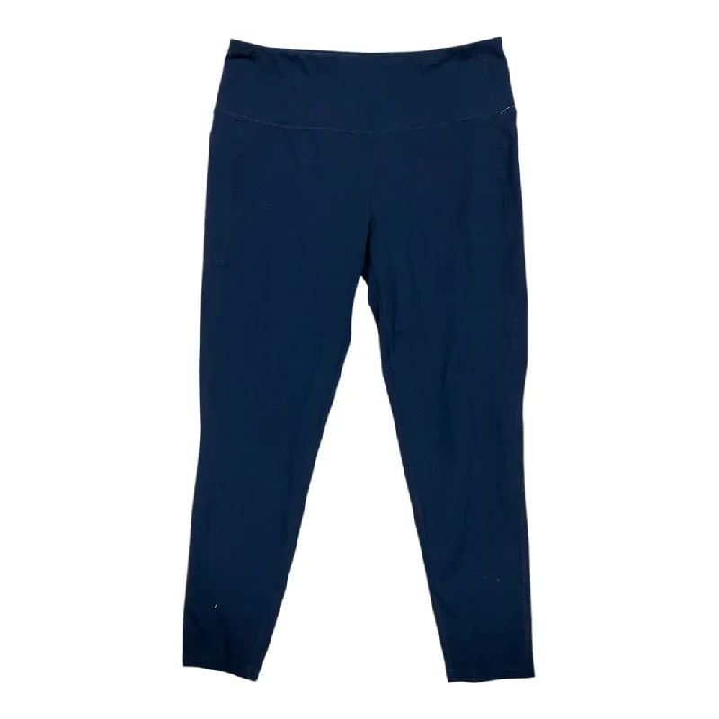 Athletic Leggings By Dsg Outerwear In Navy, Size: L Dapper Women's Bow - adorned