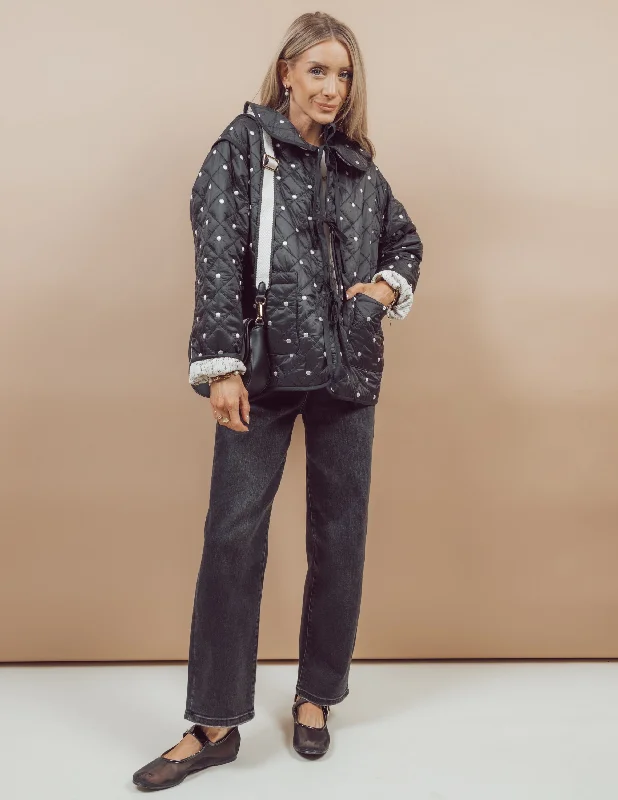 Polkadot Reversible Jacket Sustainable Organic