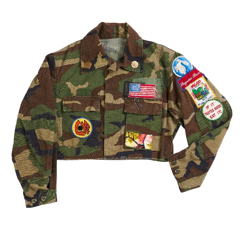 Riley Vintage Florist'S Camo Jacket ships in 2 weeks Artistic Women's Avant - 