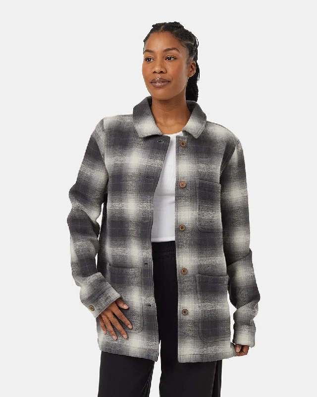 Flannel Utility Jacket French