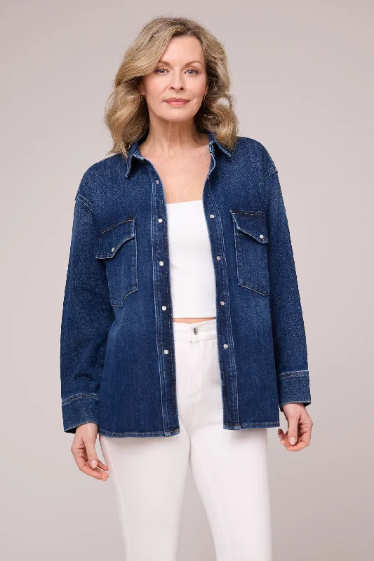 2570 (Shacket) Artistic Women's Hand - painted